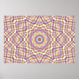 Poster Motif de sol pour une pièce de théâtre tarot