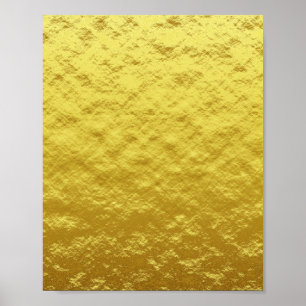 Poster Motif de Texture d'or (Luminosité d'or luxueuse)