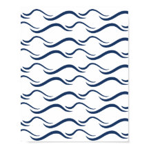 Motif de vague sans couture