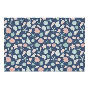 Poster motif des coquillages