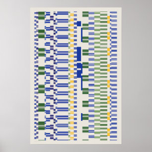 Poster Motif des nombres de Ramanujan