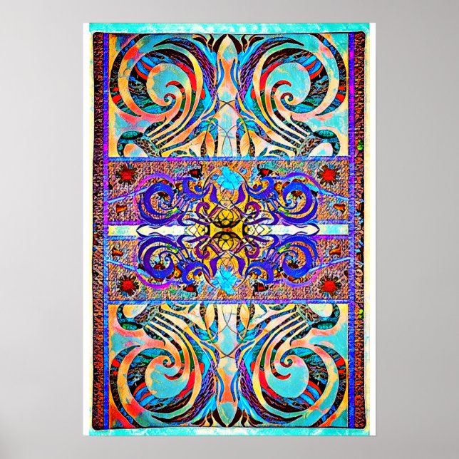 Poster Motif élégant 57793 (Devant)