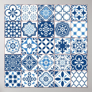 Poster Motif en céramique