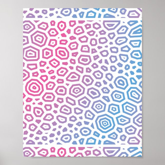 Poster Motif expérimental 5 (Devant)