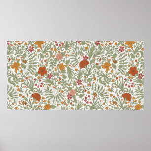 Poster Motif floral incomparable.