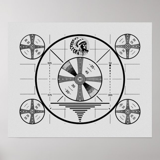 Poster Motif indien (Devant)