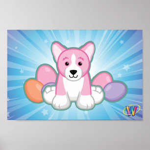 Poster Motif Lil Spring Corgi