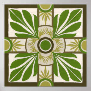 Poster Motif Non-Embelli I de paume