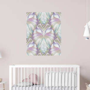Poster Motif Oracle Owl Pastel Purple