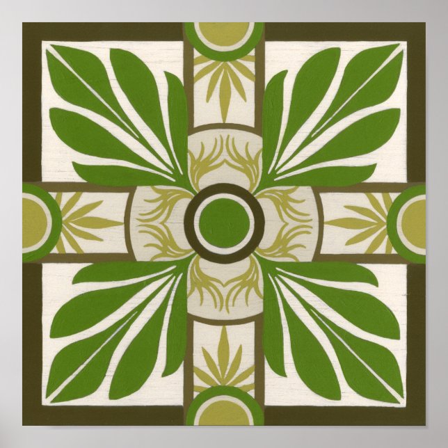 Poster Motif Palm I non incorporé (Devant)