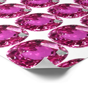 Poster Motif rose Gemstone