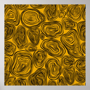 Poster motif sans soudure Abstrait. illustration graphiqu