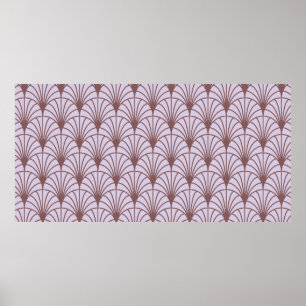 Poster Motif traditionnel chinois vintage rétro sans cout