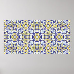 Poster Motif vintage transparent avec effet attriti