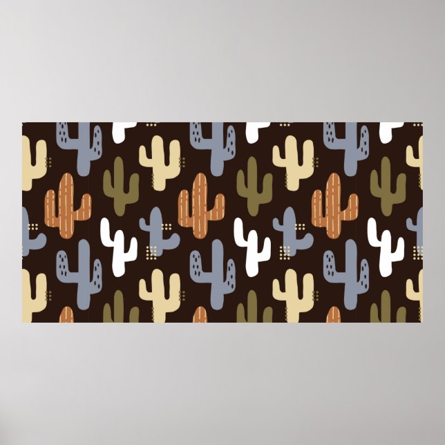 Poster motifs arrière - plans sans faille dans le style s (Devant)