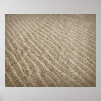 Poster Motifs de sable