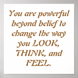 Poster Motivation à l'exercice