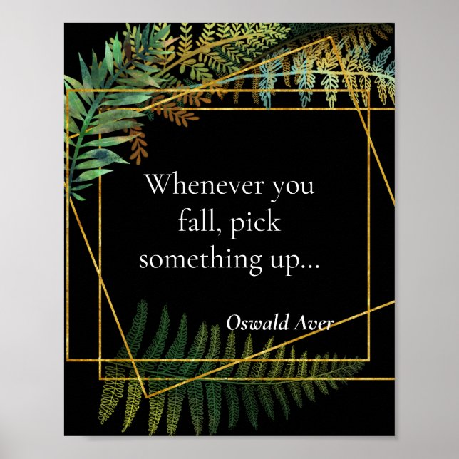 Poster Motivation de l'affiche de classe ou de bureau (Devant)