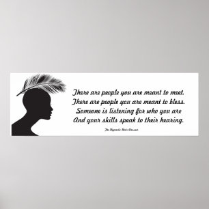 Poster Motivation de l'affiche du salon