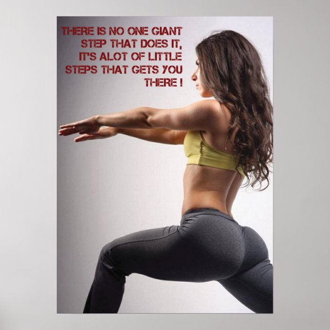 Poster Motivation de l'entraînement (Devant)