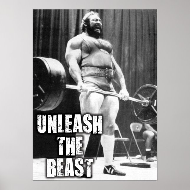 Poster Motivation de l'entraînement (Devant)