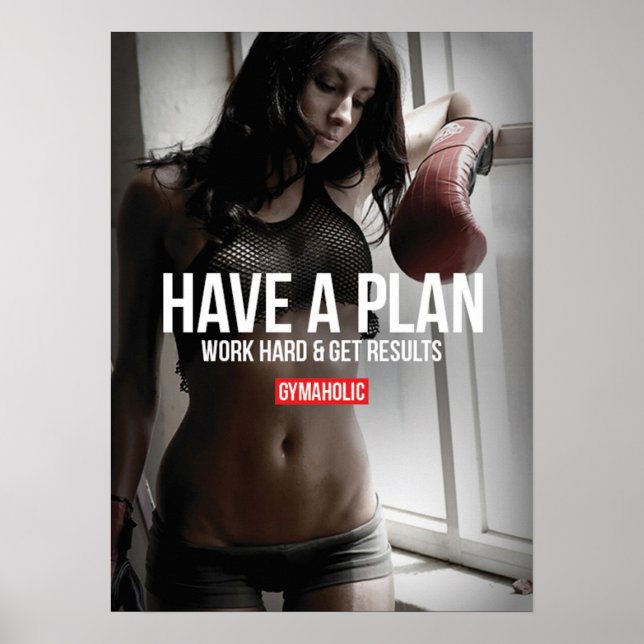 Poster Motivation de l'entraînement (Devant)