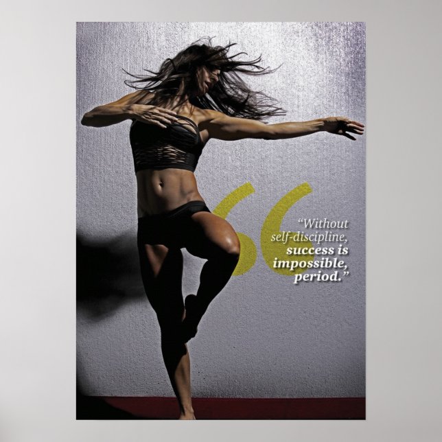 Poster Motivation de l'entraînement (Devant)