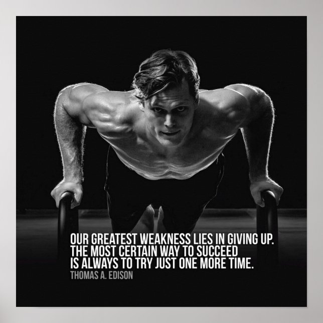 Poster Motivation de l'entraînement (Devant)