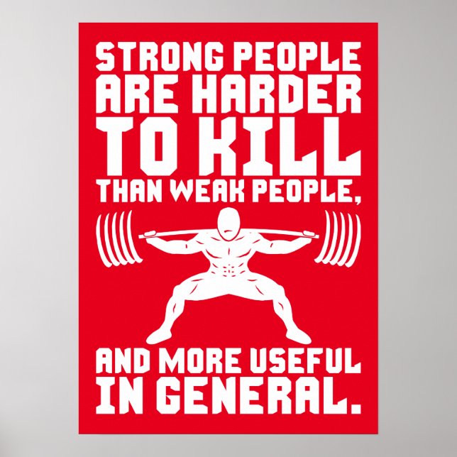 Poster Motivation de l'entraînement (Devant)