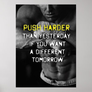 Poster Motivation de l'entraînement