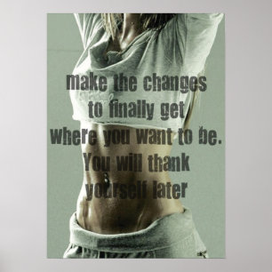 Poster Motivation de l'entraînement