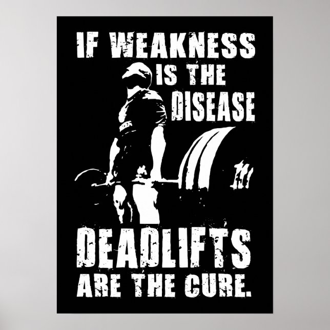Poster Motivation de l'entraînement (Devant)