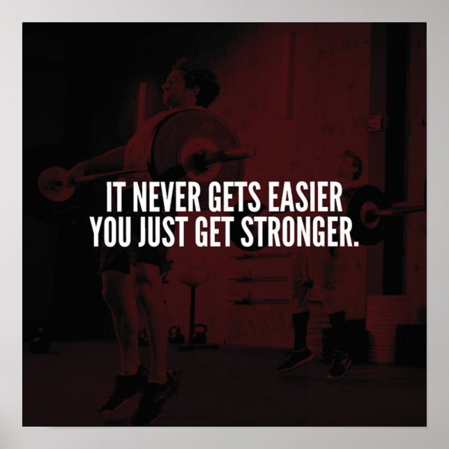 Poster Motivation de l'entraînement (Devant)