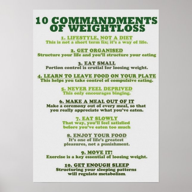 Poster Motivation de l'entraînement (Devant)