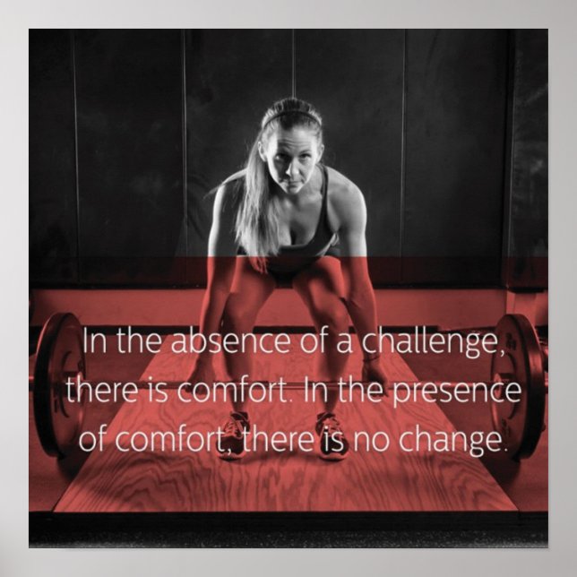 Poster Motivation de l'entraînement (Devant)