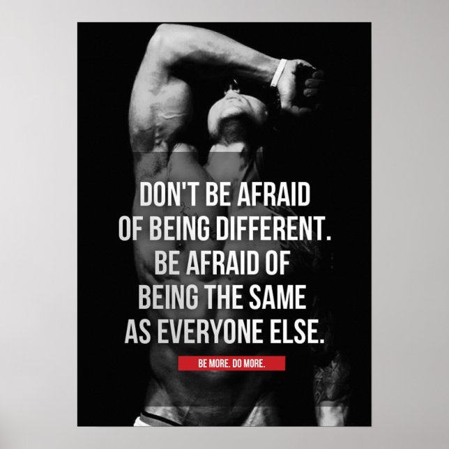 Poster Motivation de l'entraînement (Devant)