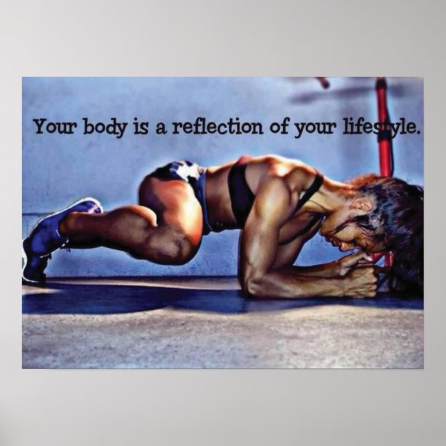 Poster Motivation de l'entraînement (Devant)