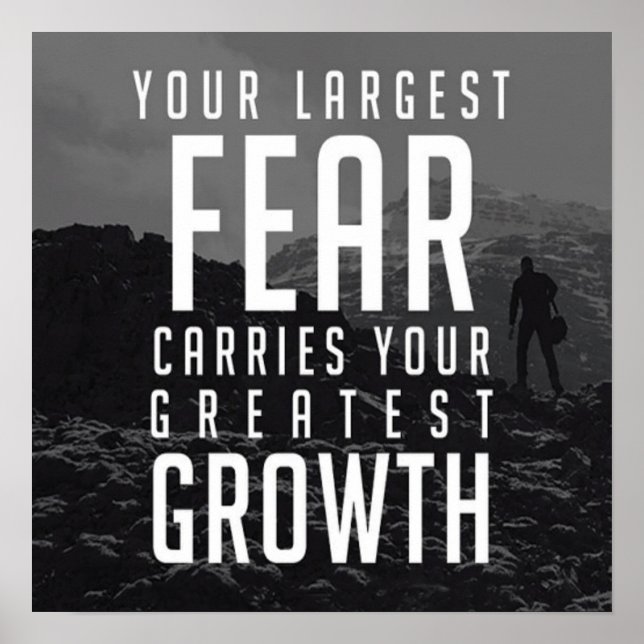 Poster Motivation de l'entraînement (Devant)