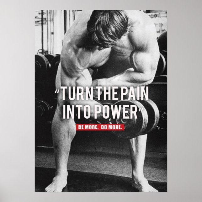 Poster Motivation de l'entraînement (Devant)