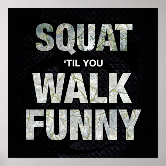 Poster Motivation de l'entraînement (Devant)