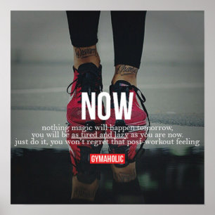 Poster Motivation de l'entraînement