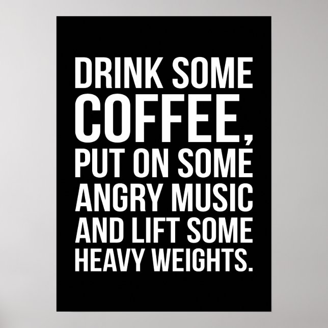 Poster Motivation de l'entraînement (Devant)