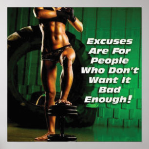 Poster Motivation de l'entraînement