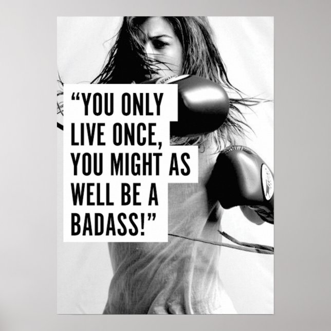 Poster Motivation de l'entraînement (Devant)