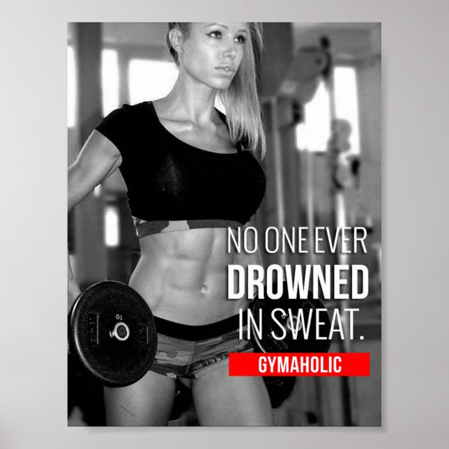Poster Motivation de l'entraînement (Devant)