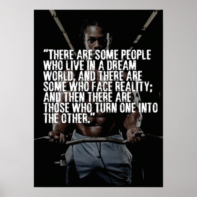 Poster Motivation de l'entraînement (Devant)