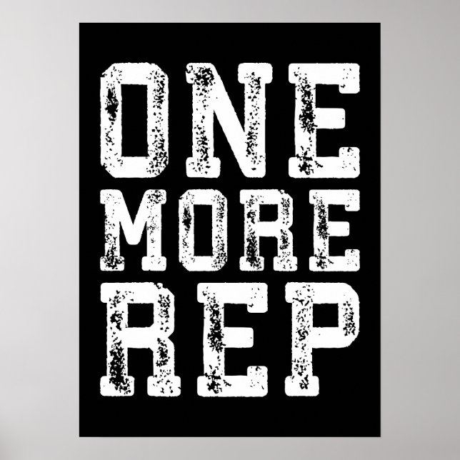 Poster Motivation de l'entraînement (Devant)