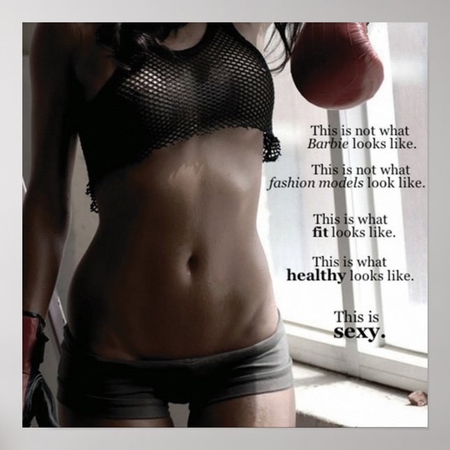 Poster Motivation de l'entraînement (Devant)