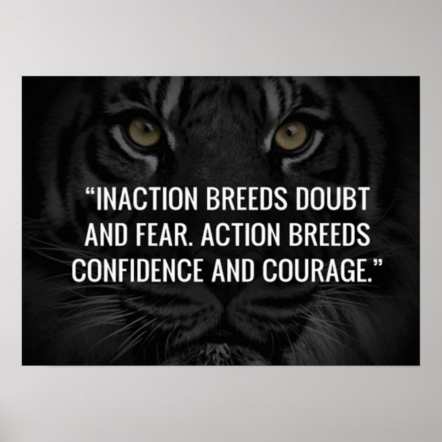 Poster Motivation de l'entraînement (Devant)