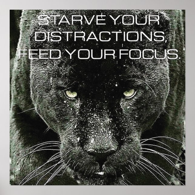 Poster Motivation de l'entraînement (Devant)